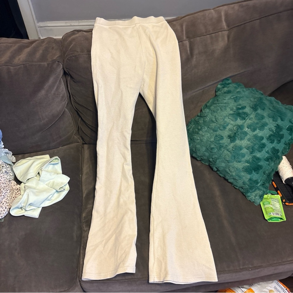 Women’s Cream Flare Bottoms